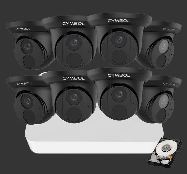 8 Channel 4MP Camera Kit with NVR