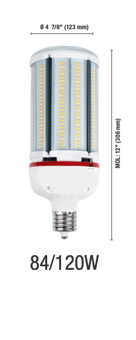 LED Corn Cobs 347V