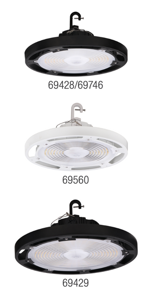 ROUND LED ECONOMICAL HIGH BAY WITH 3 CCT