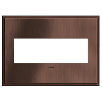 Matte Antique Copper, 4-Gang Wall Plate