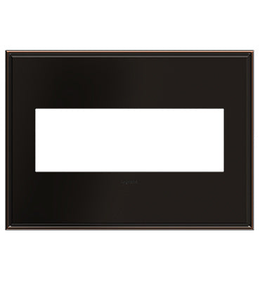 Oil Rubbed Bronze, 4-Gang Wall Plate