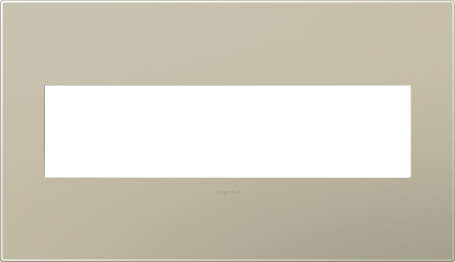 Titanium, 4-Gang Wall Plate