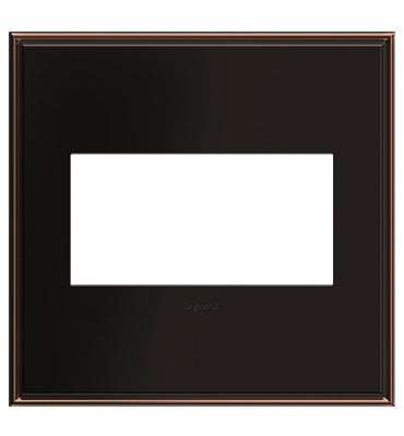 Oil Rubbed Bronze, 3-Gang Wall Plate
