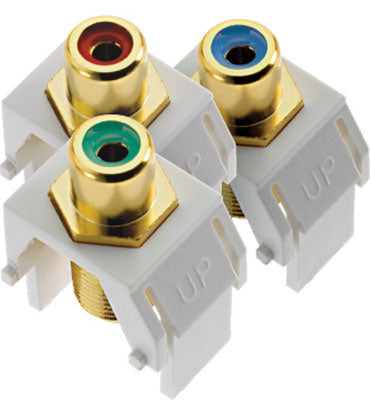 Component Video RCA to F Kit