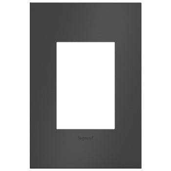 Satin Black, 2-Gang Wall Plate
