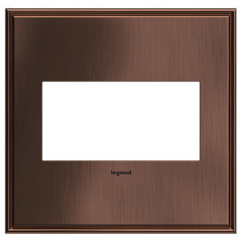 Matte Antique Copper, 3-Gang Wall Plate