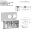 MCC 100 AMP - MULTI POSITION 200 Amp Mains, Compression Studs 1/2"