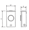 EK Series 200 AMP - 600 VOLTS Oversize Enclosure LM2