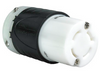 30 Amp NEMA L1730 Connector - Black Back, White Front Body