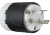 30 Amp NEMA L630 Connector - Black Back, White Front Body