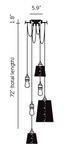 HOOKED 6.0 / mix graphite shades