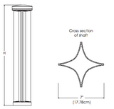 Spec grade LED bollard