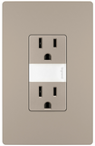 radiant® 15A Tamper-Resistant Outlet with Night Light
