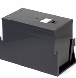 Outdoor Ground Box 2-Gang, 20A Duplex Receptacles, Black