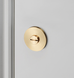 Thumb Turn Lock Crossed W/ Latch