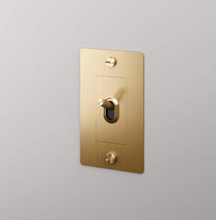 thumbnail interactive-video image 1 of P&S T-1391 Despard 1-Pole Toggle Switch – Brown – Flush Mount – New 1 of 4