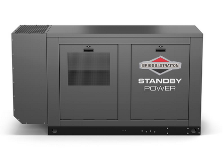 Natural gas standby deals generator