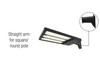 High Power Flood/ Area Light CCT and Power Selectable