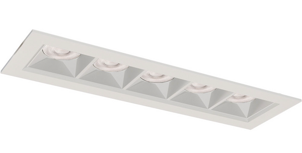 Linear 5-Cell Fixed Recessed Downlight
