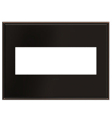 Oil Rubbed Bronze, 4-Gang  Wall Plate
