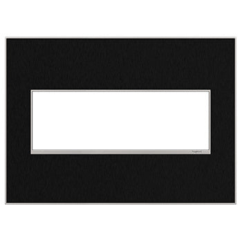 Black Stainless, 4-Gang Wall Plate