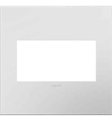 Powder White, 2-Gang Wall Plate