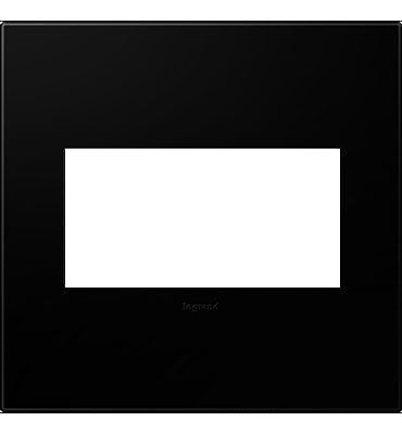 Black Ink, 2-Gang Wall Plate