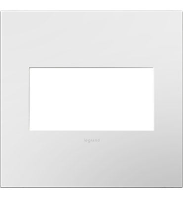 Gloss White, 2-Gang Wall Plate