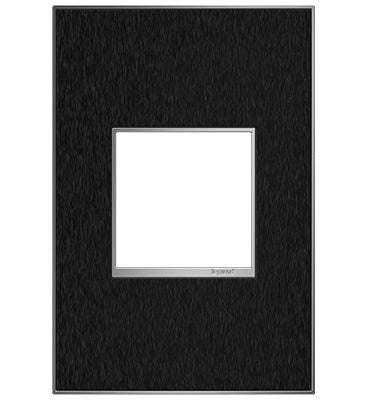 Black Stainless, 2-Gang Wall Plate