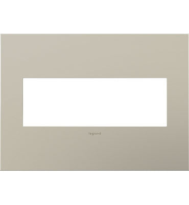 Satin Nickel, 4-Gang Wall Plate