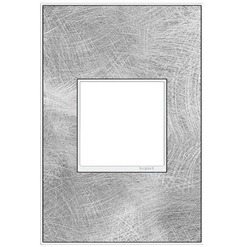 Spiraled Stainless, 2-Gang Wall Plate