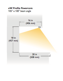 Ultra-low-profile LED under-cabinet fixture