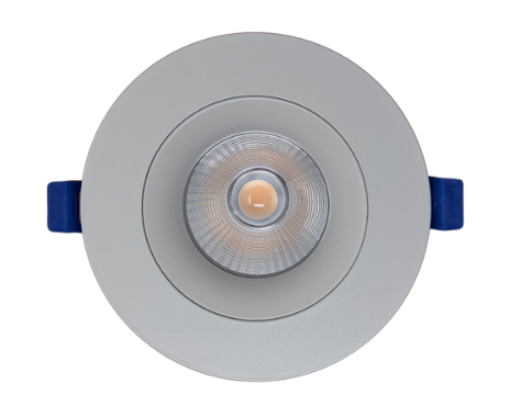 5CCT 3.5" LED Baffle Recessed Fixture (Round White)
