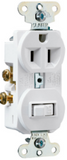 Combination Single-Pole Switch & Single Receptacle