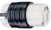 15A, 125V Extra-Hard Use Spec-Grade Plug, Black