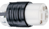 15A, 125V Extra-Hard Use Spec-Grade Plug, Black