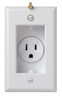 S3713W Clock Receptacle