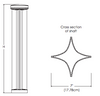 Spec grade LED bollard