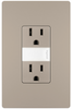 radiant® 15A Tamper-Resistant Outlet with Night Light