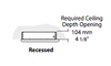 OACP4000 ceiling mount