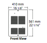 OACP4000 ceiling mount