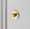 Thumb Turn Lock Crossed W/ Latch