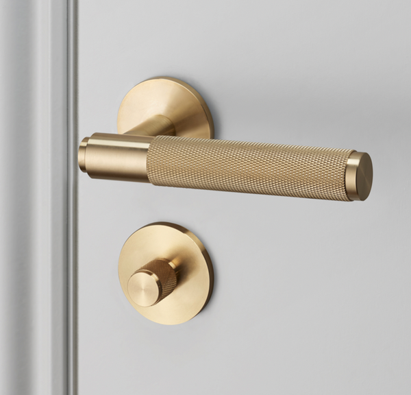 Thumb Turn Lock Crossed W/ Latch