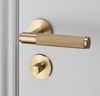 Thumb Turn Lock Crossed W/ Latch