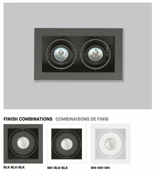 Trimless Multiple Lighting
