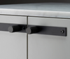 Furniture Knob with Back Plate