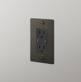 Single Gang Outlet with USB Charger