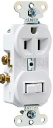 Combination Single-Pole Switch & Single Receptacle