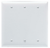 2 & 3 Gang Blank White Plates