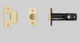 TUBULAR LATCH/ privacy- 2-3/8" - 2-3/4"